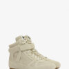 Sennyh High-Top Suede Calfskin Leather Sneakers