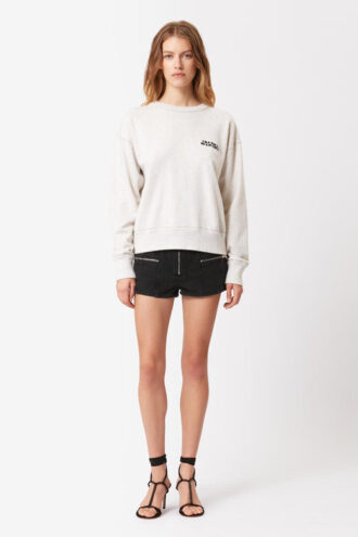 Shad Lightweight Cotton Sweatshirt with Logo
