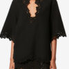 Shana Tunic Style Openwork Cotton Top