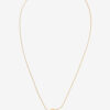Shiny Day Pendant Necklace in Gold-Finish Brass