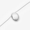 Shiny Day Pendant Necklace in Silver-Finish Brass