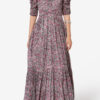 Sichellia Long Printed Organic Cotton Voile Dress