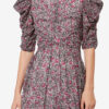 Sichellia Long Printed Organic Cotton Voile Dress