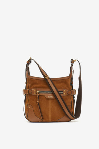 Sierra Hobo S Shoulder Bag in Suede Leather