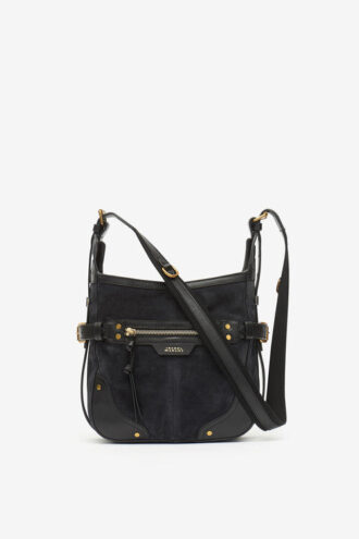 Sierra Hobo S Shoulder Bag in Suede Leather