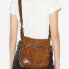 Sierra Hobo S Shoulder Bag in Suede Leather