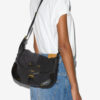 Sierra S Suede Calfskin Leather Messenger Bag