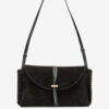 Silao Braided Suede Calfskin Leather Clutch Bag