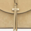 Silao Braided Suede Calfskin Leather Clutch Bag