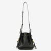 Silao Smooth Cowhide Leather Bucket Bag