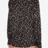 Silk Polka Dot Print Blouse