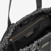 Silven E/W Shiny Leather Tote Bag