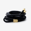 Silvia Leather and Metal Belt