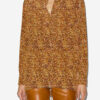 Sima Printed Silk Blouse