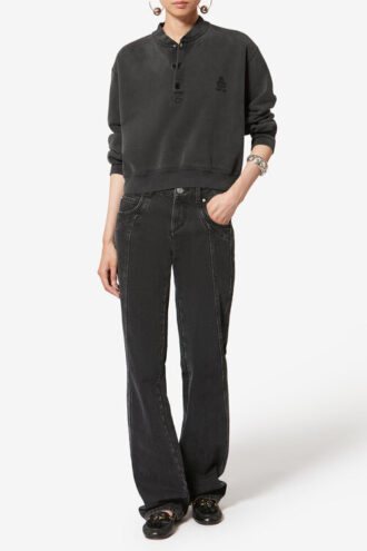 Simony Cotton Sweatshirt with Logo