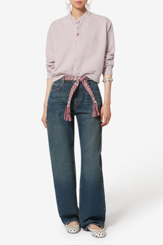 Simony Cotton Sweatshirt with Logo