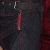 Siyen Draped Denim Mini Skirt