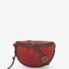 Skano Belt Bag in Braided Suede Calfskin Leather