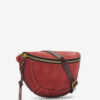 Skano Belt Bag in Braided Suede Calfskin Leather