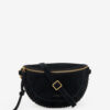 Skano Belt Bag in Braided Suede Leather