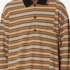 Sorel Long-Sleeve Striped Piqué Cotton Polo Shirt