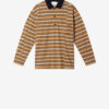 Sorel Long-Sleeve Striped Piqué Cotton Polo Shirt