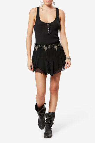 Sornel Short Printed Muslin Shorts