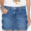 Stessy Short Denim Skirt
