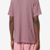 Striped Short-Sleeve Cotton and Linen T-Shirt