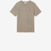 Striped Short-Sleeve Cotton and Linen T-Shirt