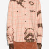 Suli Tie-Dyed Plaid Shirt