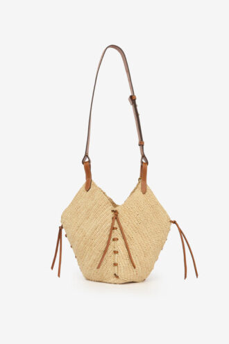 Tampa Mini Raffia Shoulder Bag
