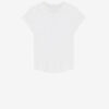 Taomi Ribbed Short-Sleeve Cotton T-Shirt