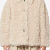 Tarvey Short Curly Faux Fur Coat