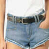 Tehora Calfskin Leather Belt