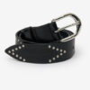 Telly Leather Belt Decorated with Studs