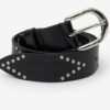 Telly Leather Belt Decorated with Studs