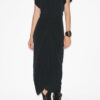 Terena Plain-Colored Midi Dress