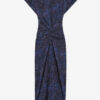 Terena Printed Silk Midi Dress