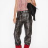Thea Printed Linen Tank Top