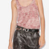 Thea Printed Linen Tank Top