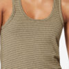 Thea Striped Cotton and Linen T-Shirt
