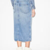Tilauria Midi Skirt in Fine Denim