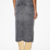 Tilauria Midi Skirt in Fine Denim