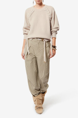 Tulliam Wool and Cashmere Knit Sweater