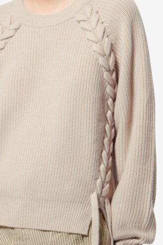 Tulliam Wool and Cashmere Knit Sweater