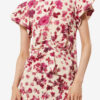 Tullya Silk Rose Print Top