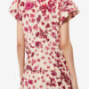 Tullya Silk Rose Print Top