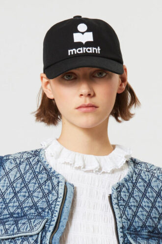 Tyron Embroidered Cotton Cap with Logo