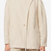 Uadie Short Textured Cotton Coat